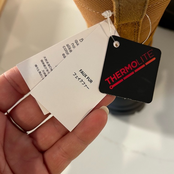 Lands End NWT big girls size 4 Sherpa fleece lined boots - Picture 7 of 14